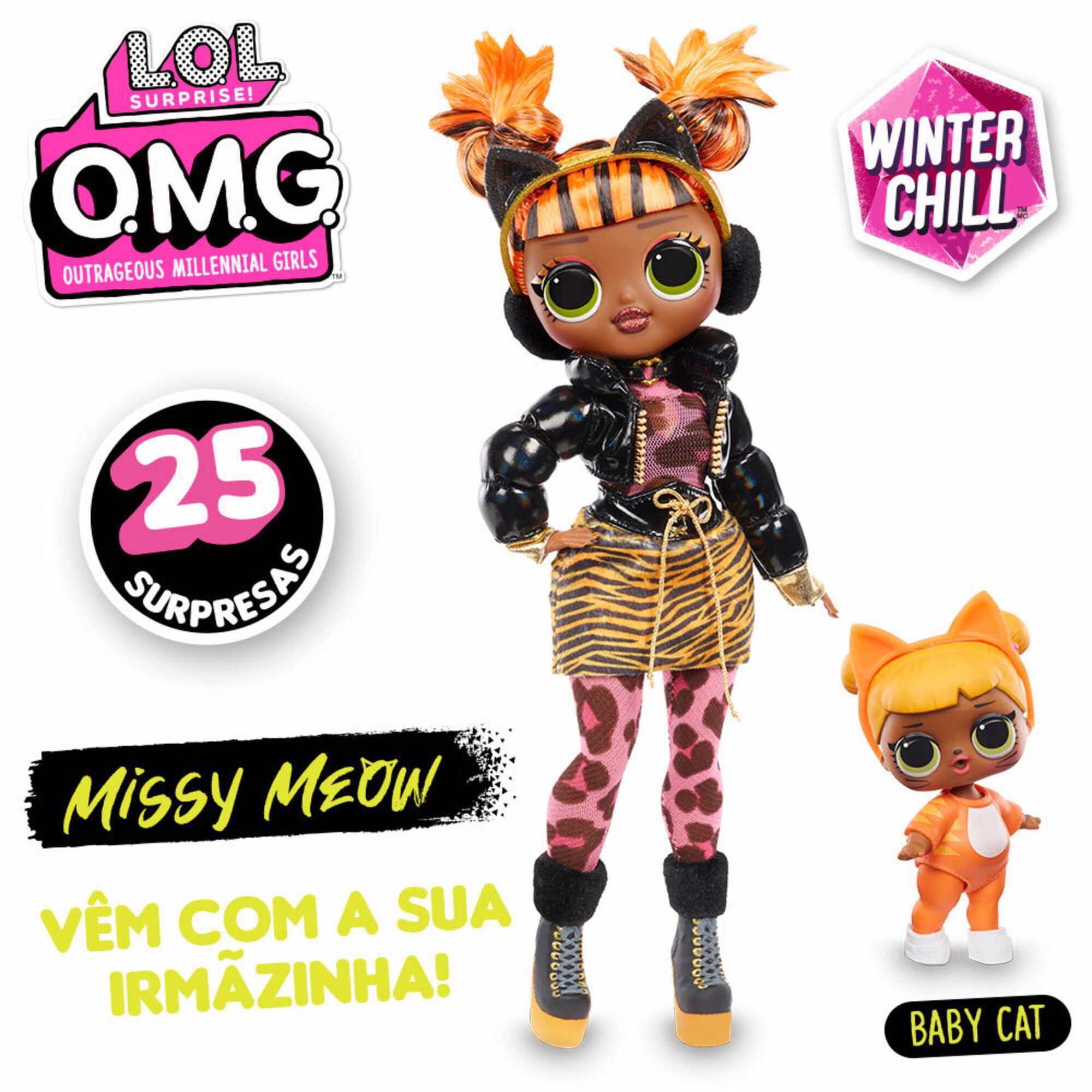 Boneca L.O.L. Surprise! Missy Meow Boneca L.O.L. Surprise! Missy Meow