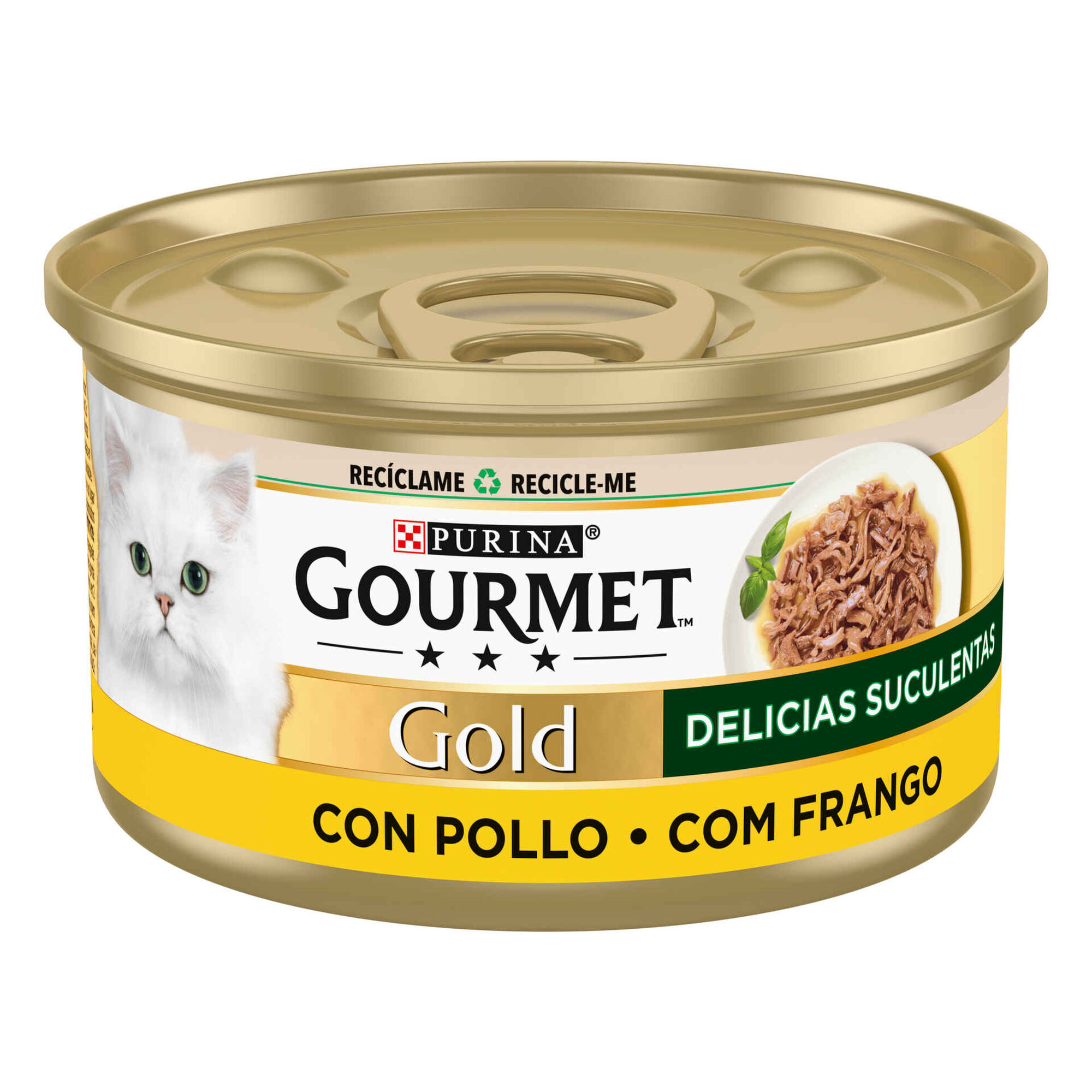 Comida Húmida para Gato Adulto Delícias Suculentas Frango Comida Húmida para Gato Adulto Delícias Suculentas Frango