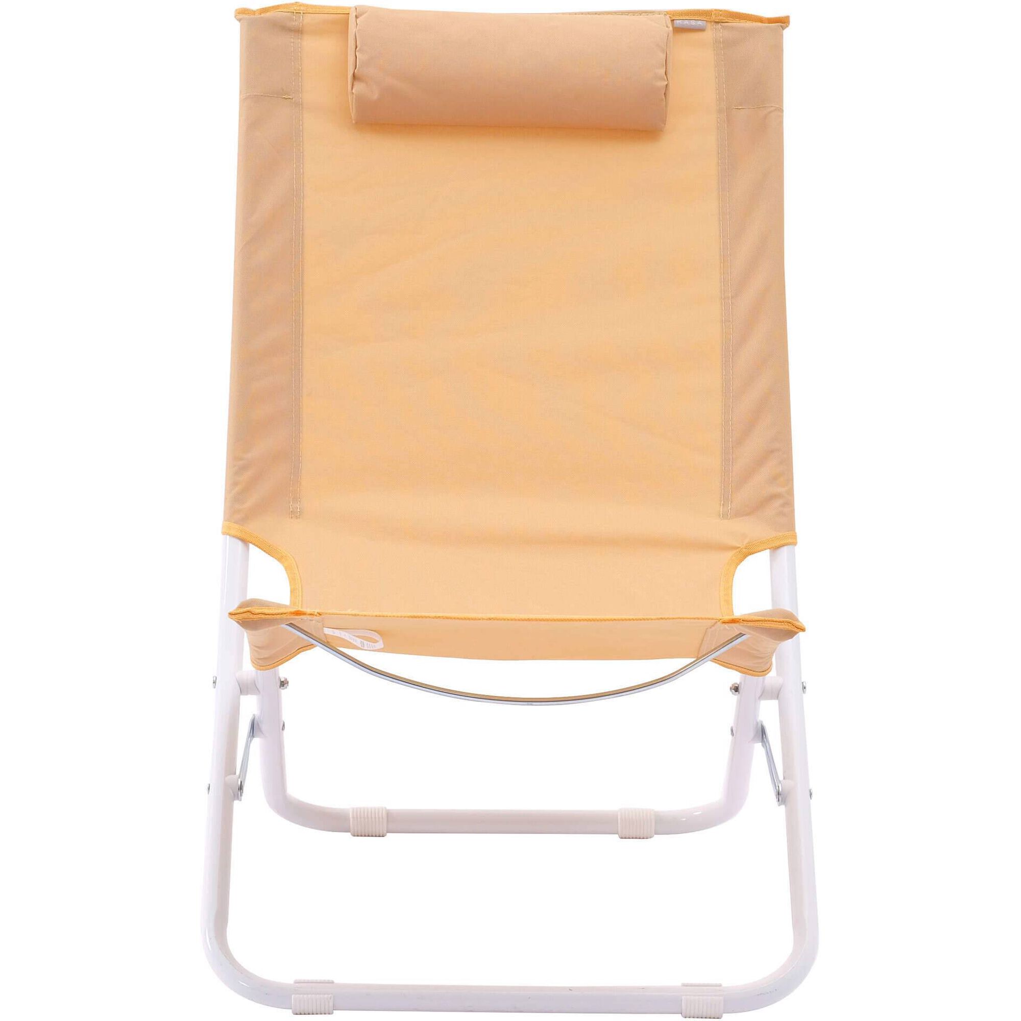 Cadeira Relax Amarela Oasis Kasa