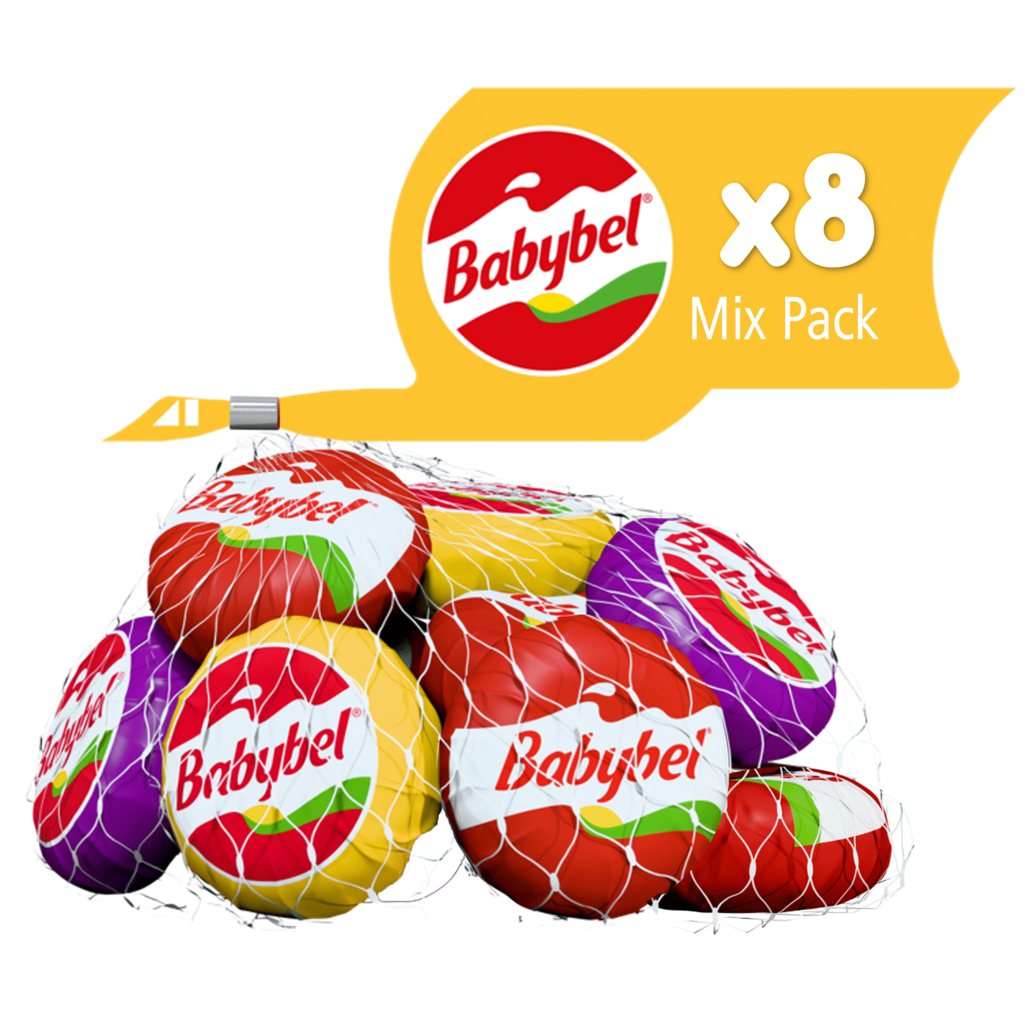 Queijo Mini Original, Cheddar e Emmental Babybel