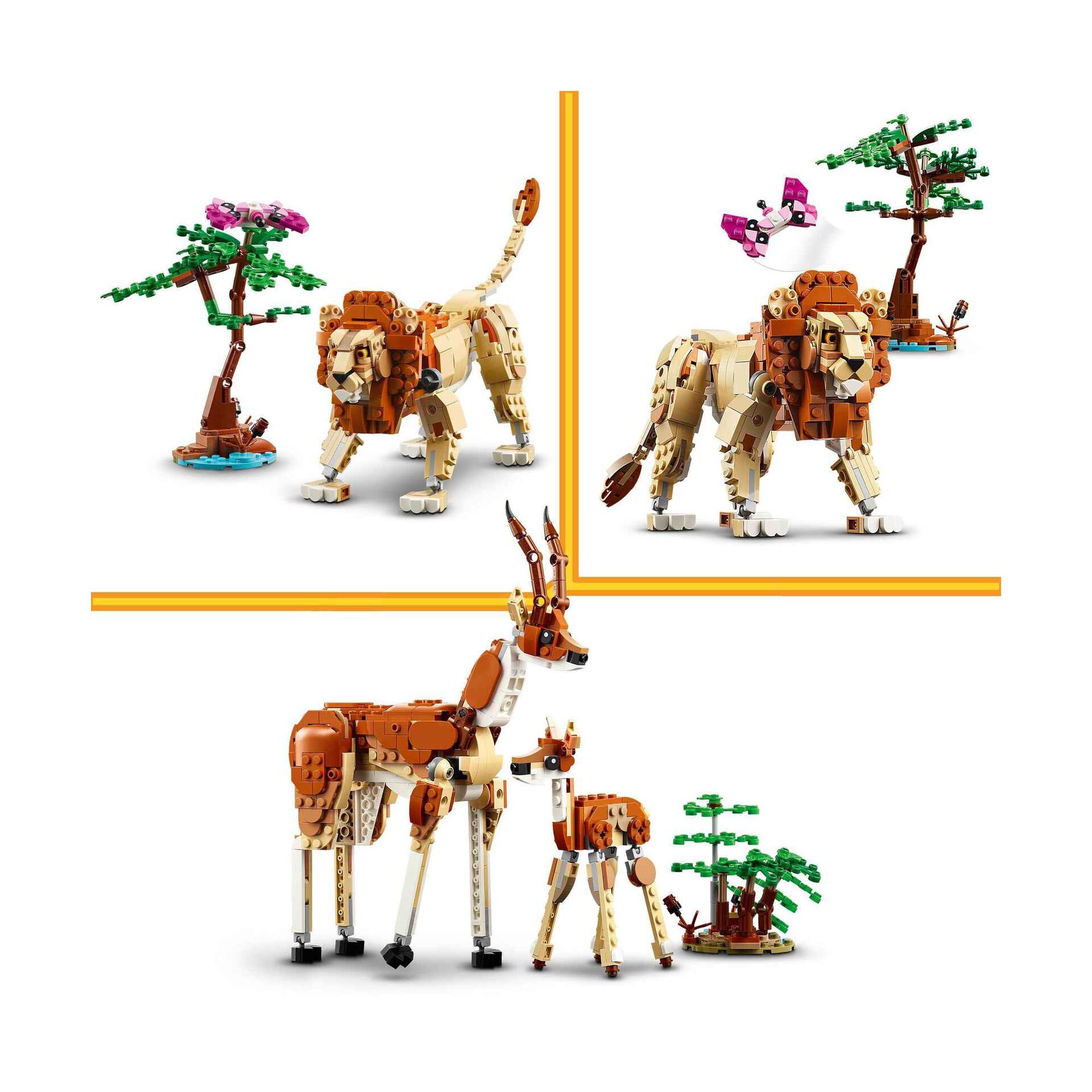 Animais Selvagens do Safari - 31150