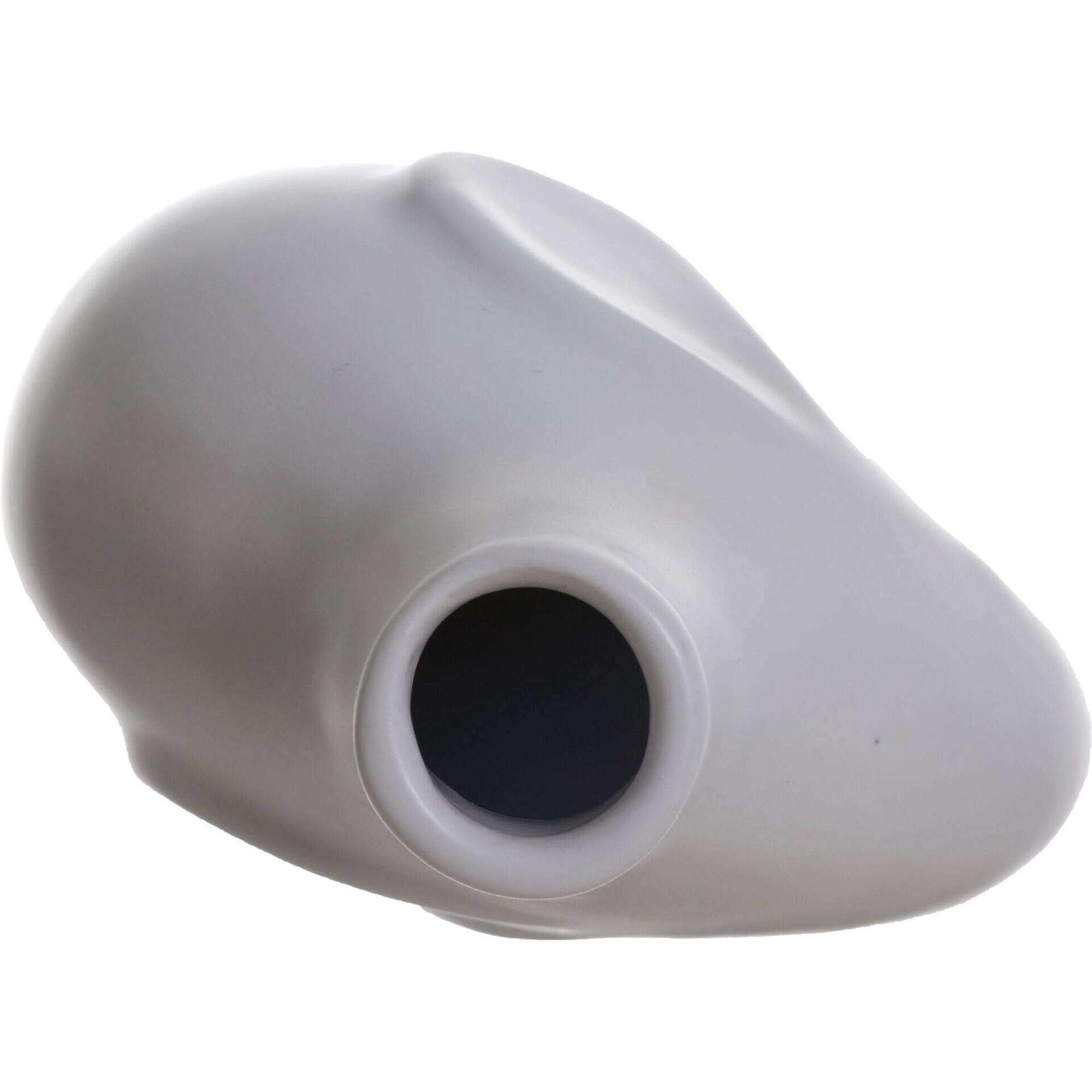 Jarra 16cm Branca com Orifício Lateral