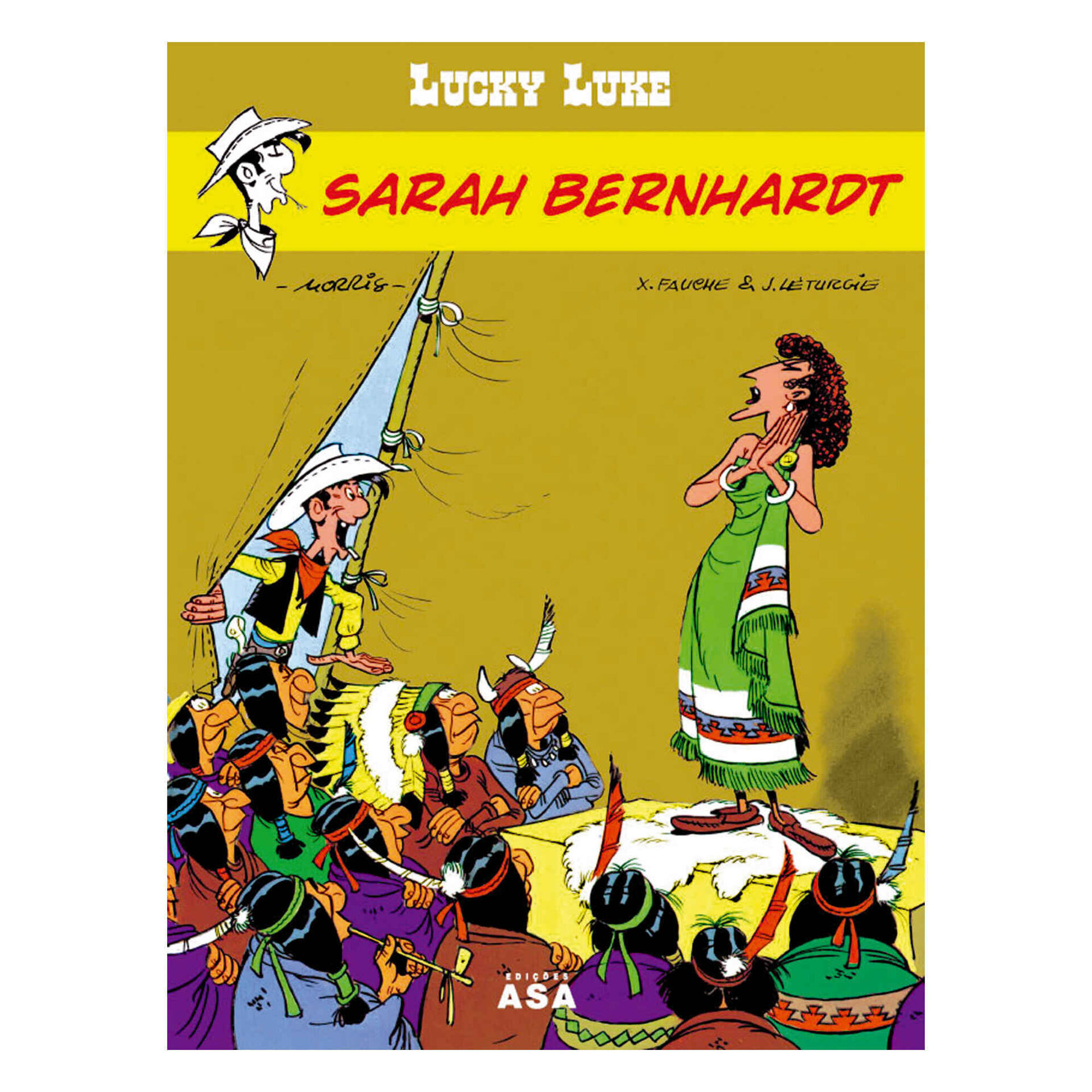 Lucky Luke - Sarah Bernhardt