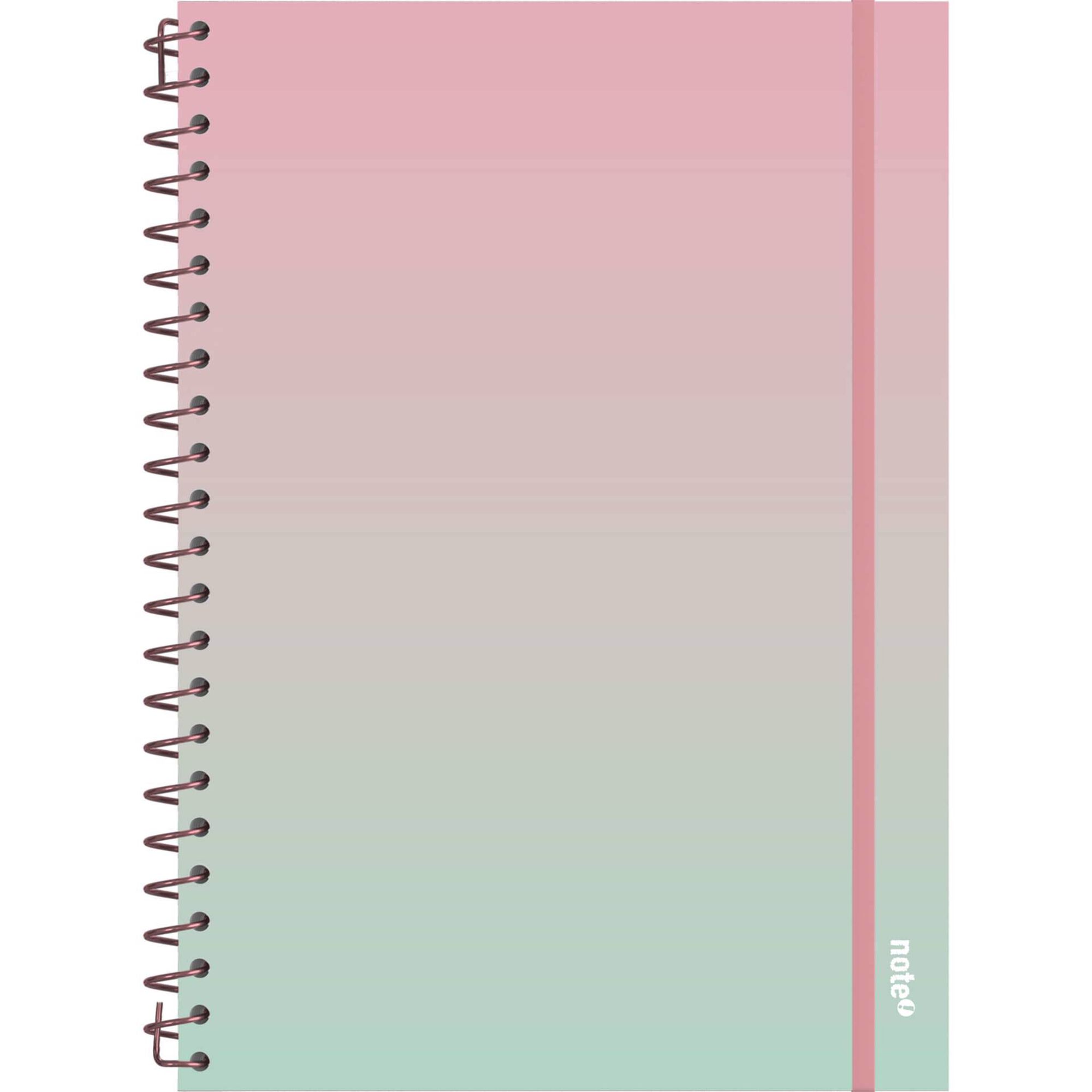 Caderno A4 100 Folhas Iris Quadriculado (v&aacute;rias cores) Note!