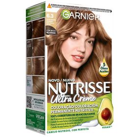 Coloração Permanente Nutrisse Louro Escuro Dourado 6.3
