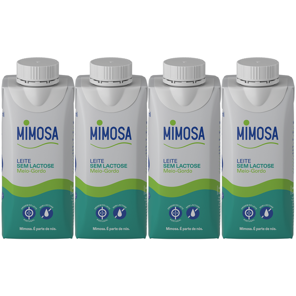 Leite Meio Gordo sem Lactose Mimosa