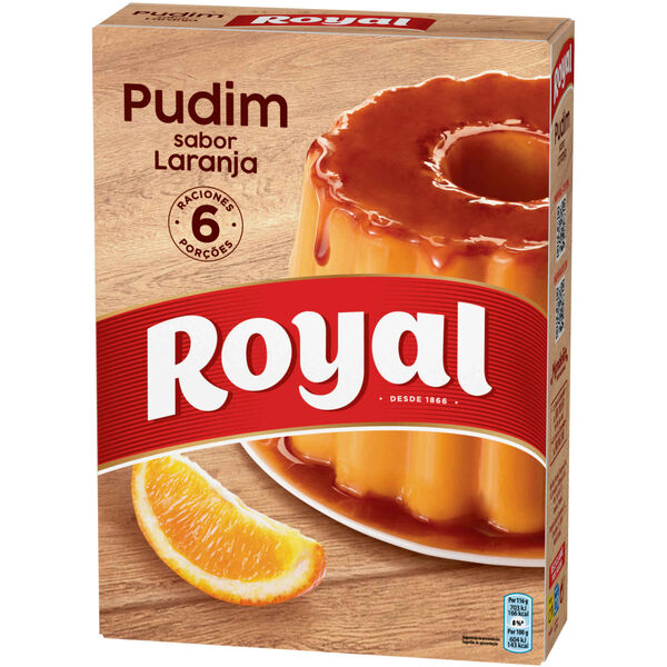 Preparado para Pudim de Laranja Caseiro Royal