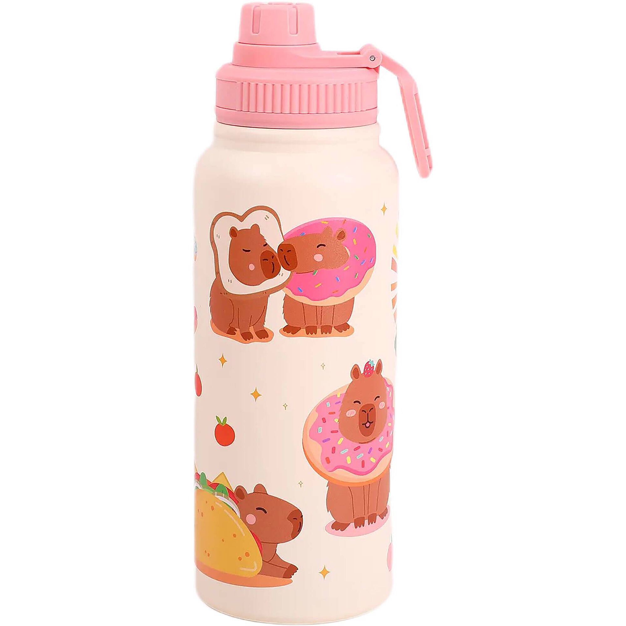 Garrafa T&eacute;rmica Inox 800ml Cap&iacute;vara