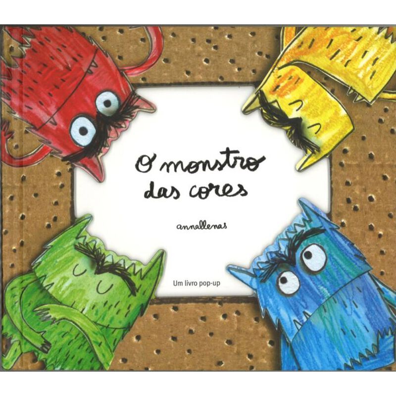 O Monstro das Cores - Um Livro Pop-up de Anna Llenas