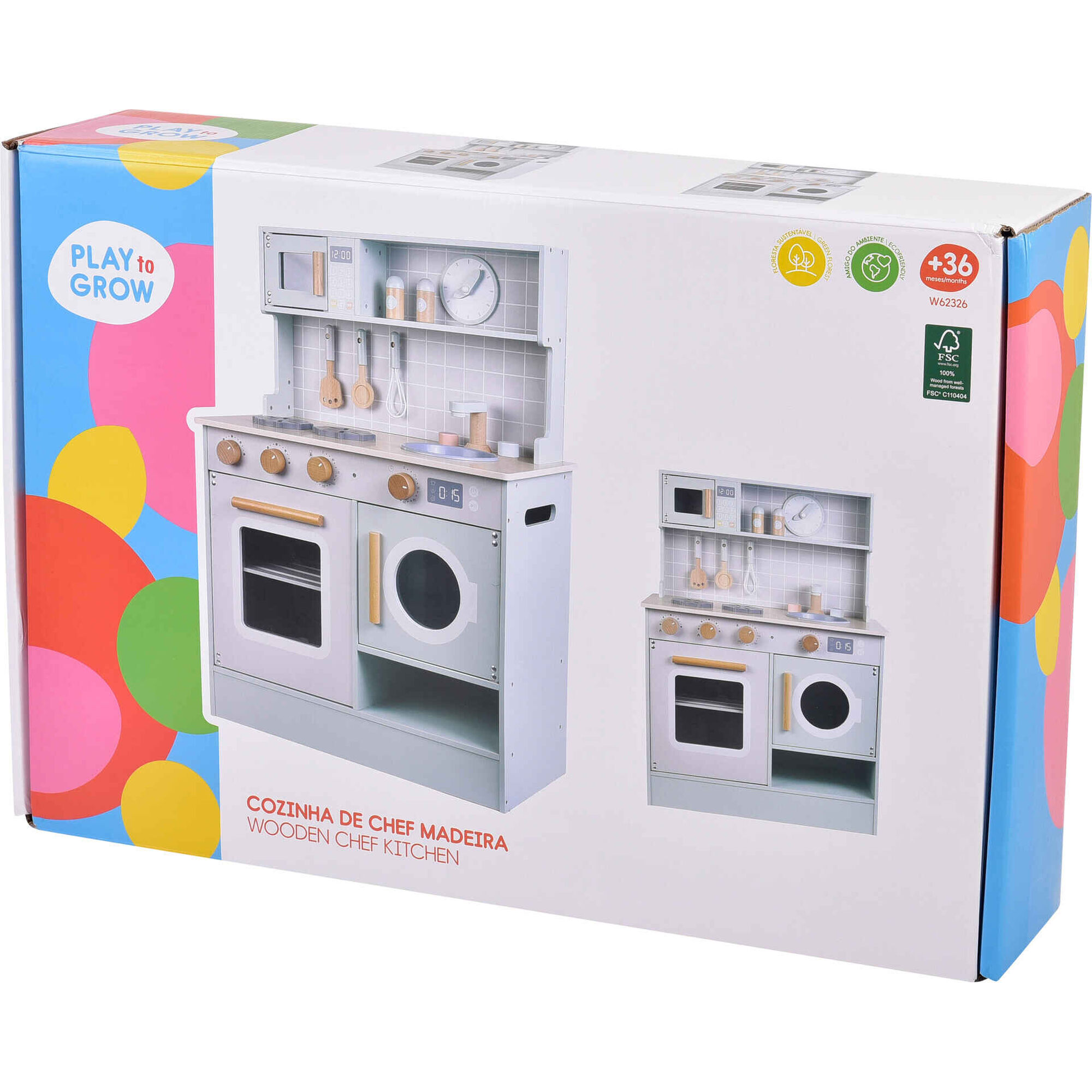 Zoko Play to Grow - Cozinha de Chefe em Madeira