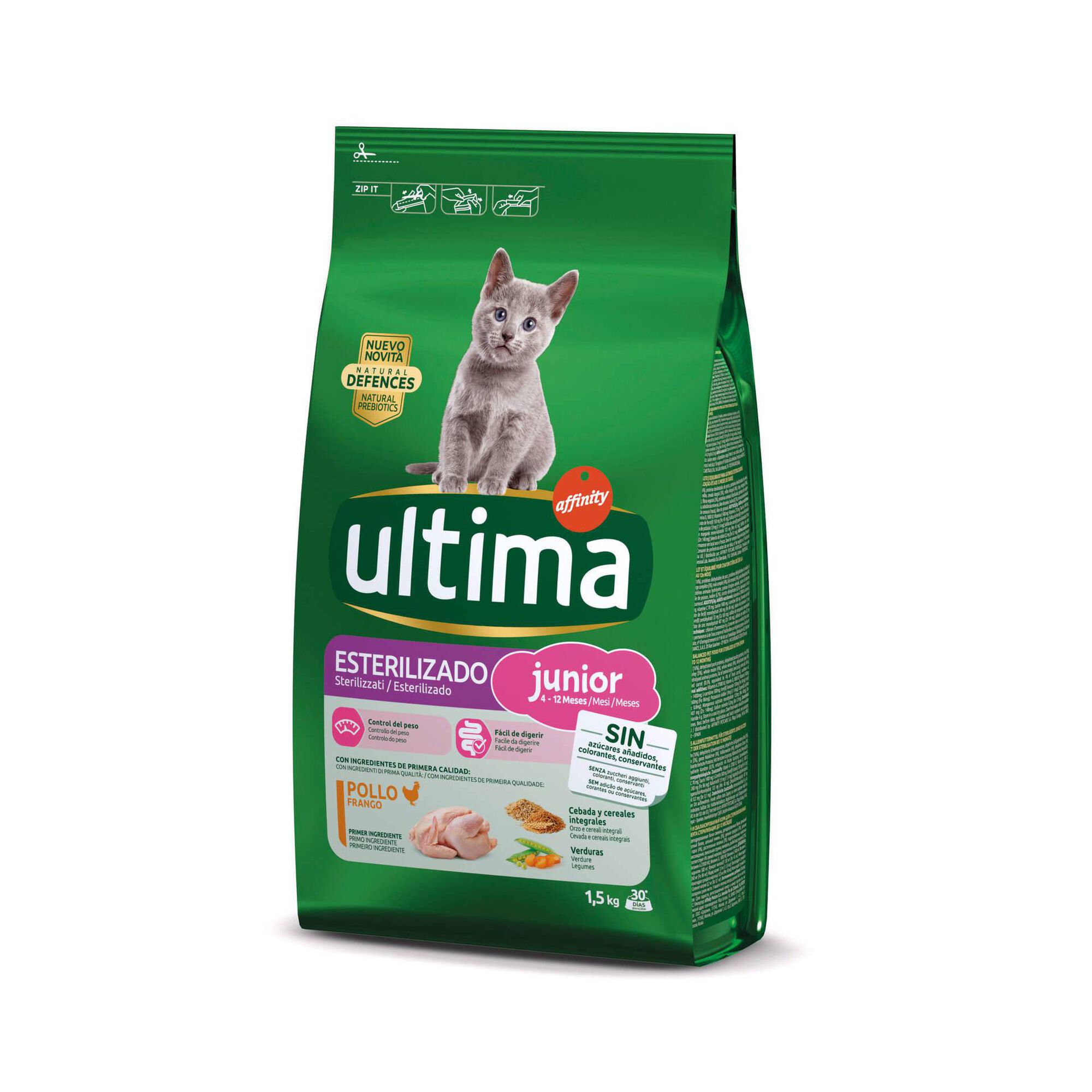 Ração para Gato Júnior Esterilizado Frango Ração para Gato Júnior Esterilizado Frango