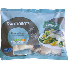 Lombinhos de Bacalhau MSC Demolhado Ultracongelado