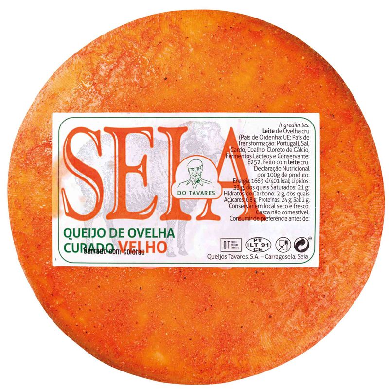 Queijo de Ovelha Curado Seia do Tavares