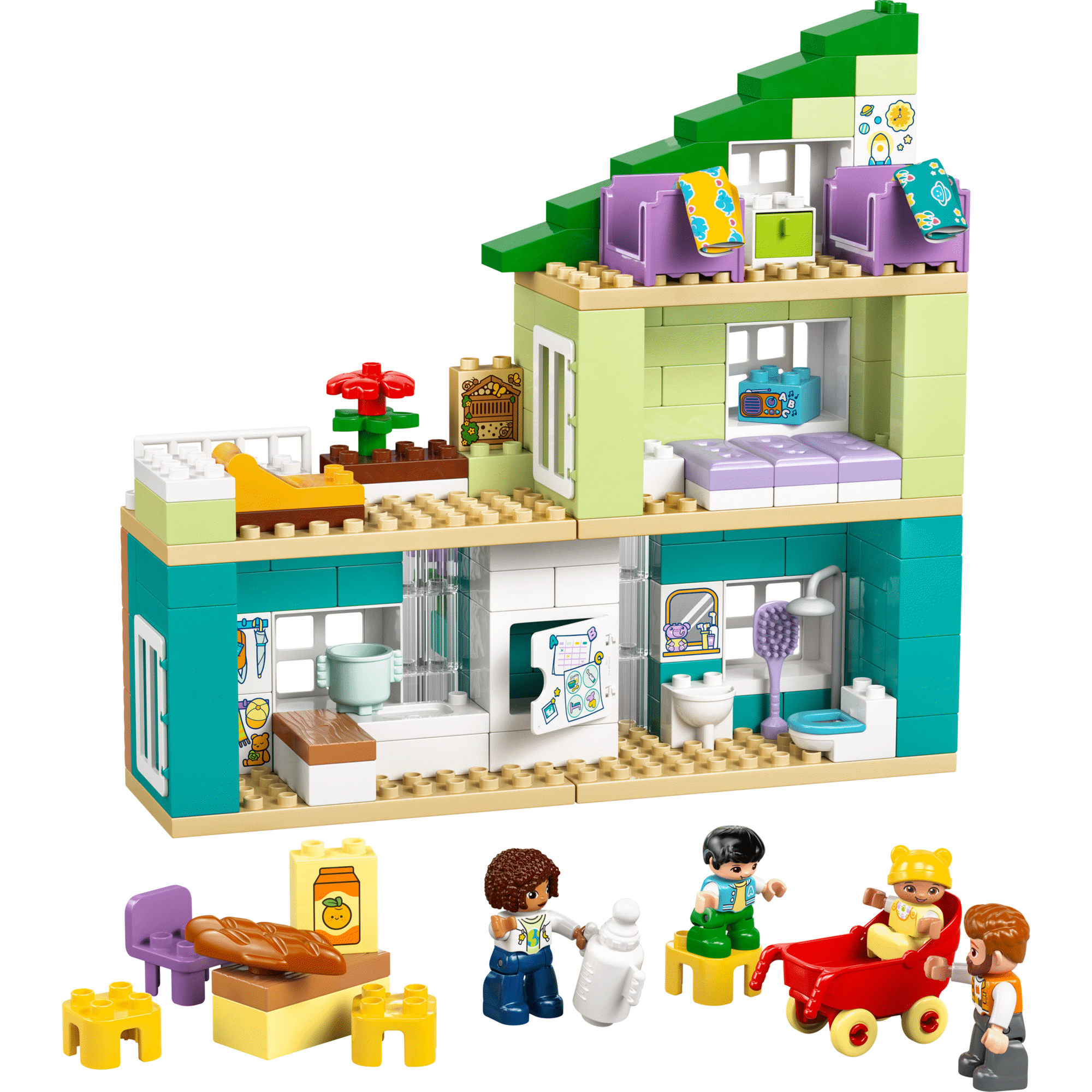 LEGO Duplo - Casa de Fam&iacute;lia Moderna 3 em 1 com Figuras - 10470