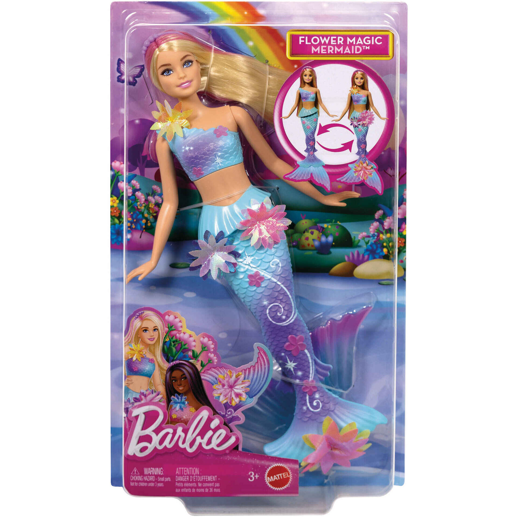 Barbie Sereia Mágica Florescente