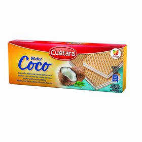 Bolachas Wafers com Recheio de Coco Bolachas Wafers com Recheio de Coco
