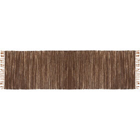 Passadeira Matizada 60x200cm Castanha