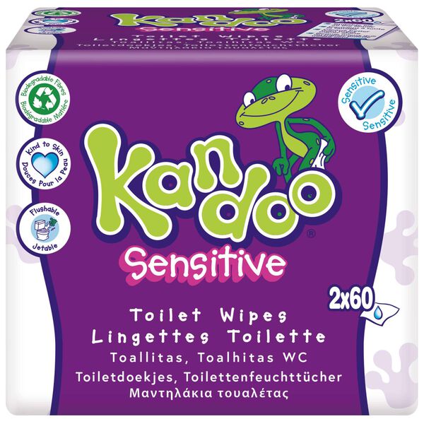 Toalhitas Criança WC Sensitive Kandoo