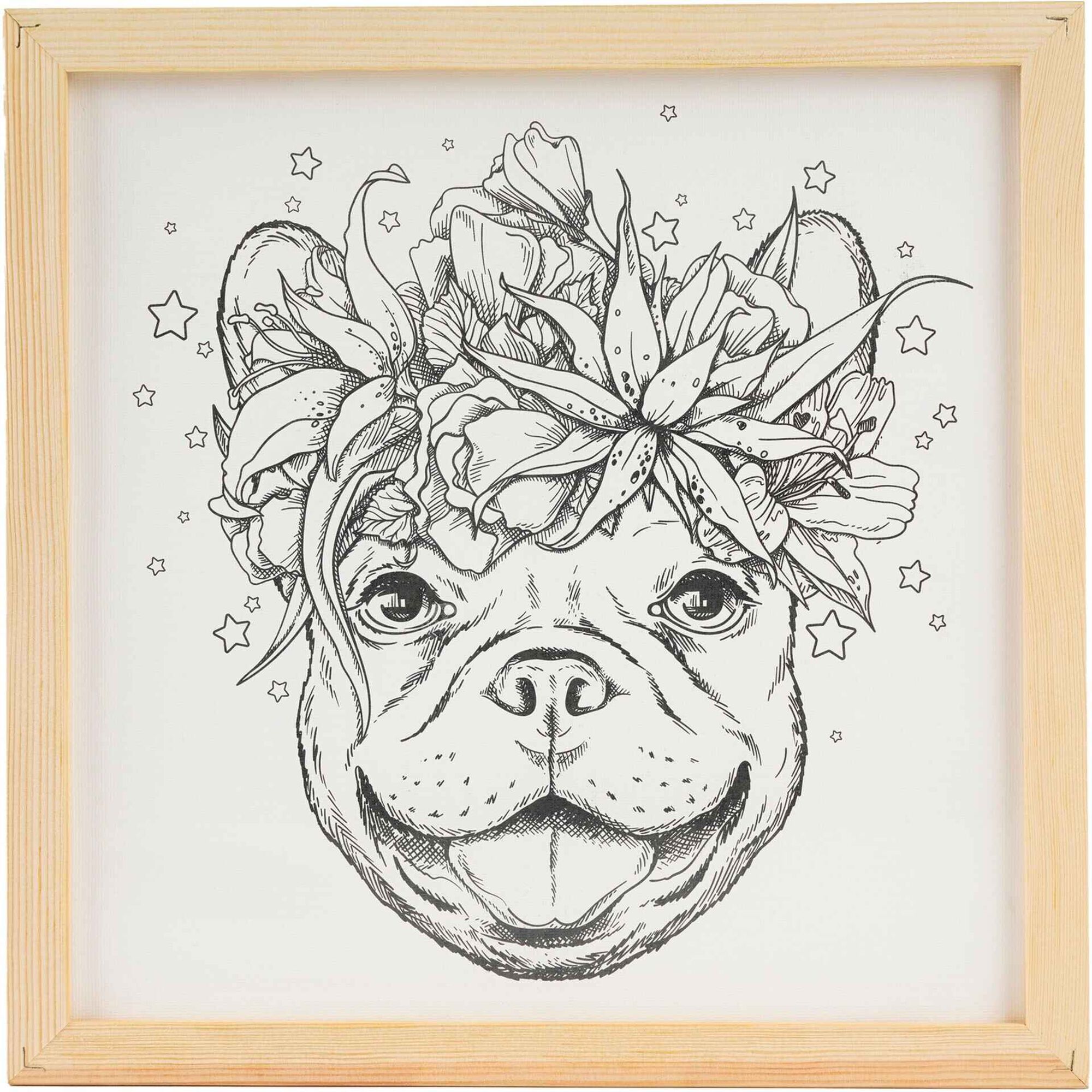 Tela com Moldura para Pintar