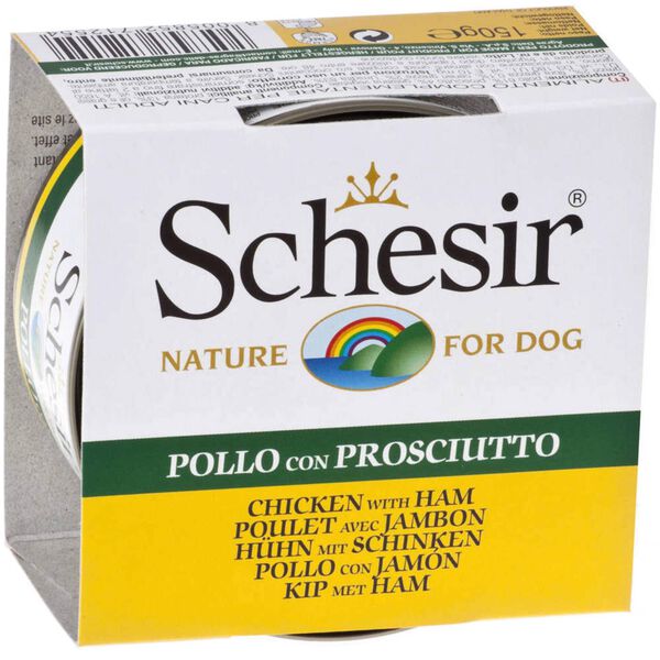 Comida Húmida para Cão Frango e Presunto Terrina Schesir