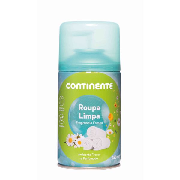 Ambientador Recarga Difusor Roupa Limpa Continente