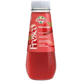 Sumo 100% Fruta Morango Compal Fresco