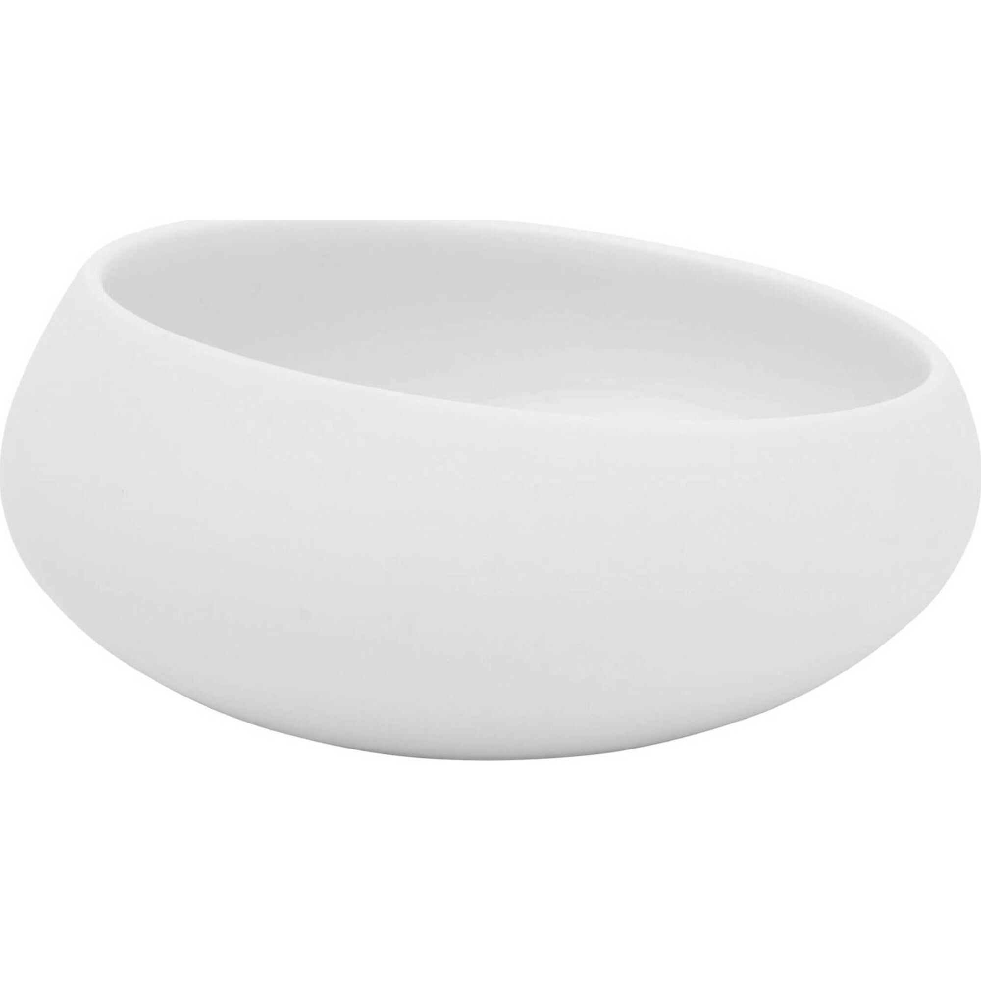 Ta&ccedil;a de Porcelana Branca Gourmet Blanc Sable Guy Degrenne