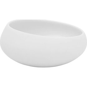 Ta&ccedil;a de Porcelana Branca Gourmet Blanc Sable Guy Degrenne