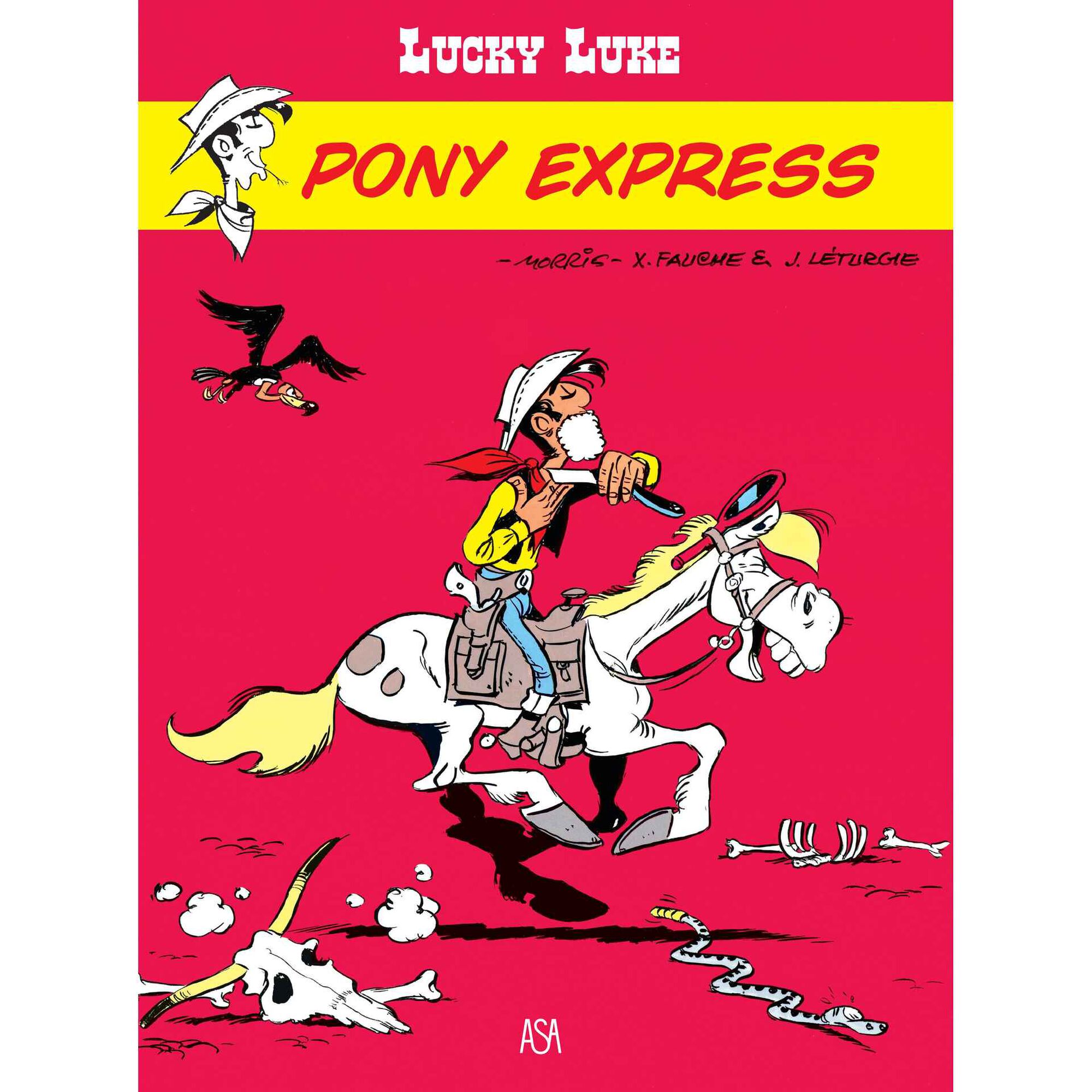 Lucky Luke - Pony Express de Xavier Fauche