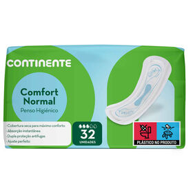 Pensos Higiénicos Comfort Normal sem Abas Pensos Higiénicos Comfort Normal sem Abas