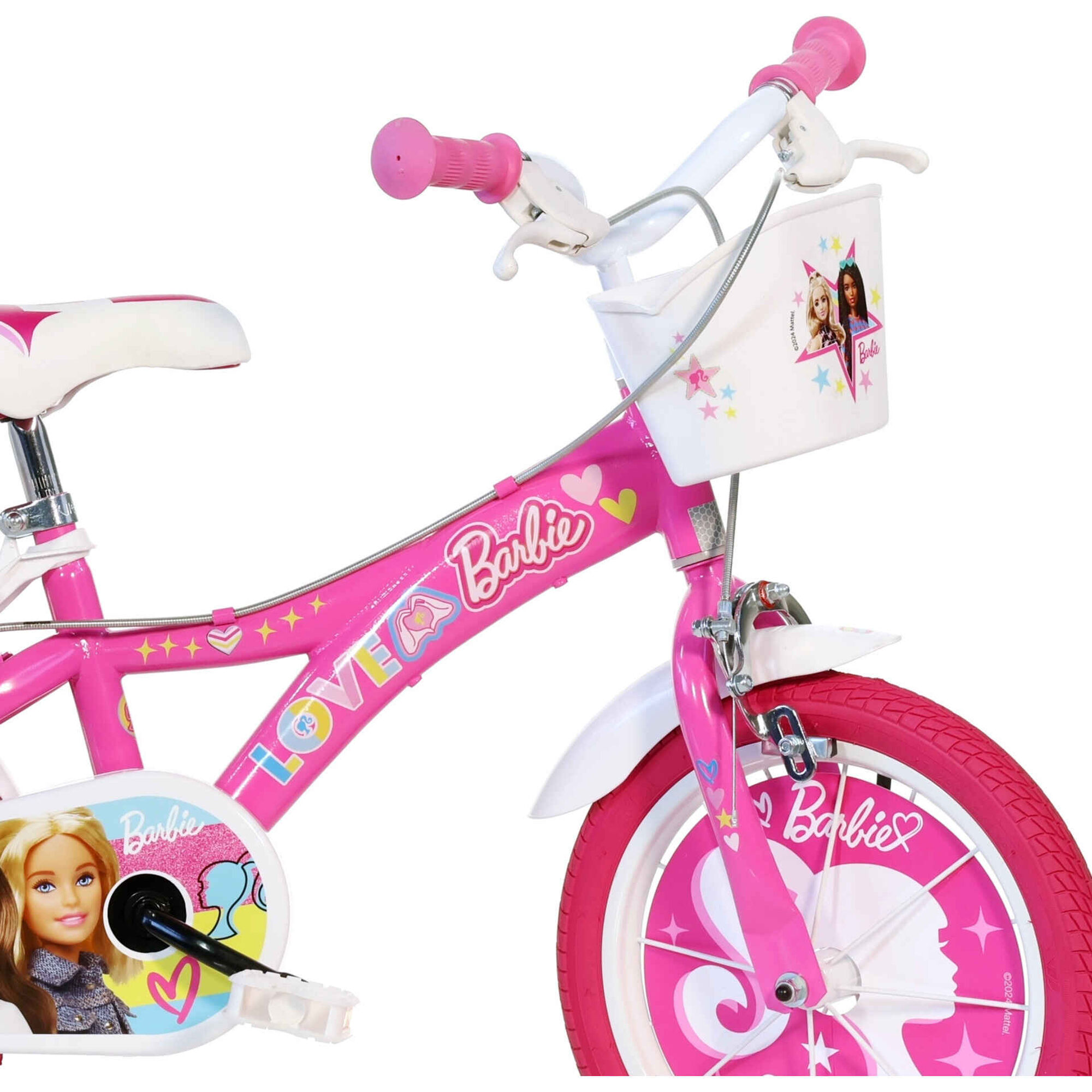 Bicicleta Criança 16" 5-7 Anos Barbie