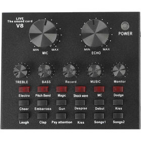 Mesa de Mistura para Live Stream 8 em 1
