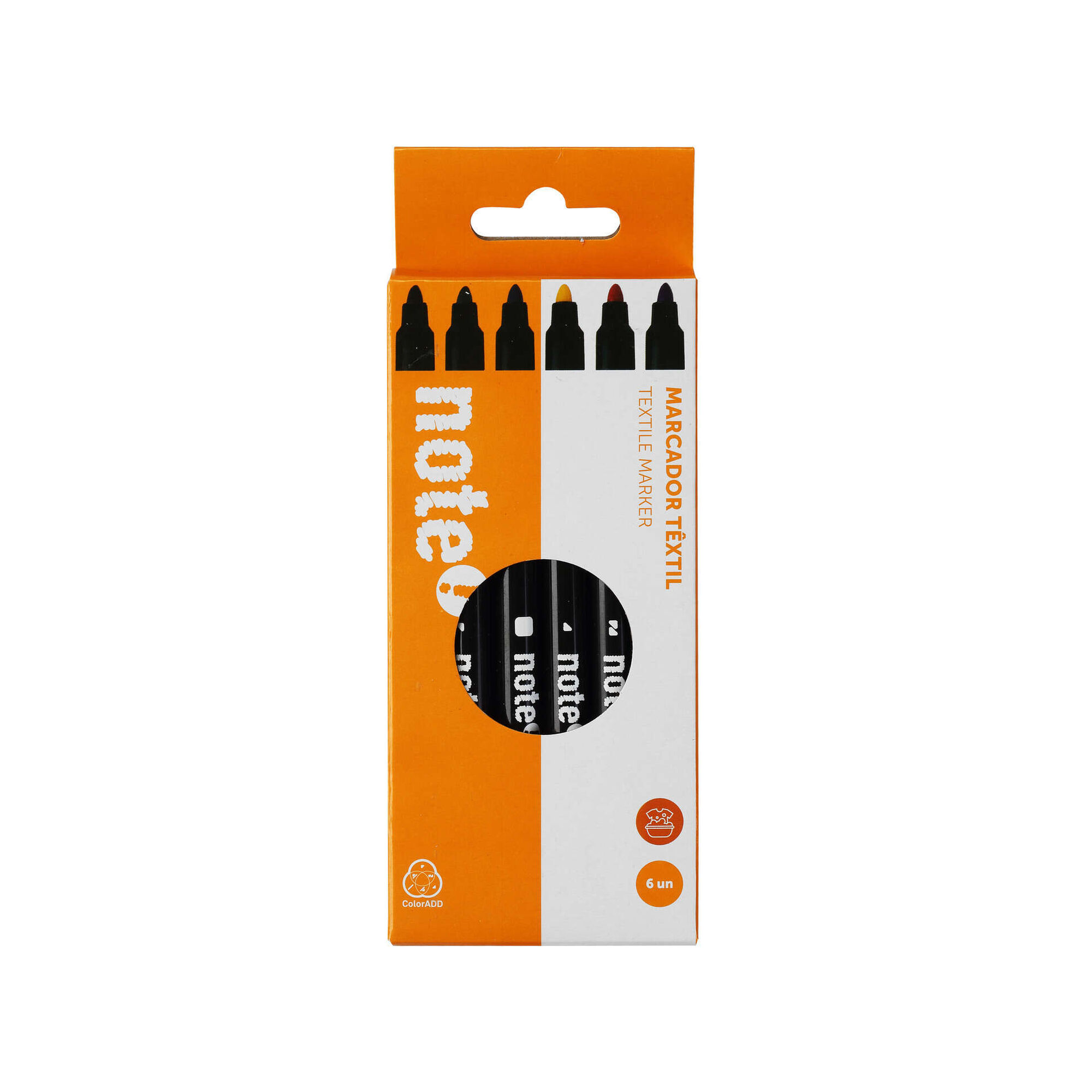 Marcadores de Colorir para Têxteis