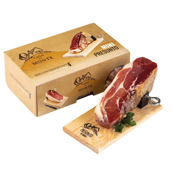 Mini Presunto com Tábua e Faca Casa do Monte