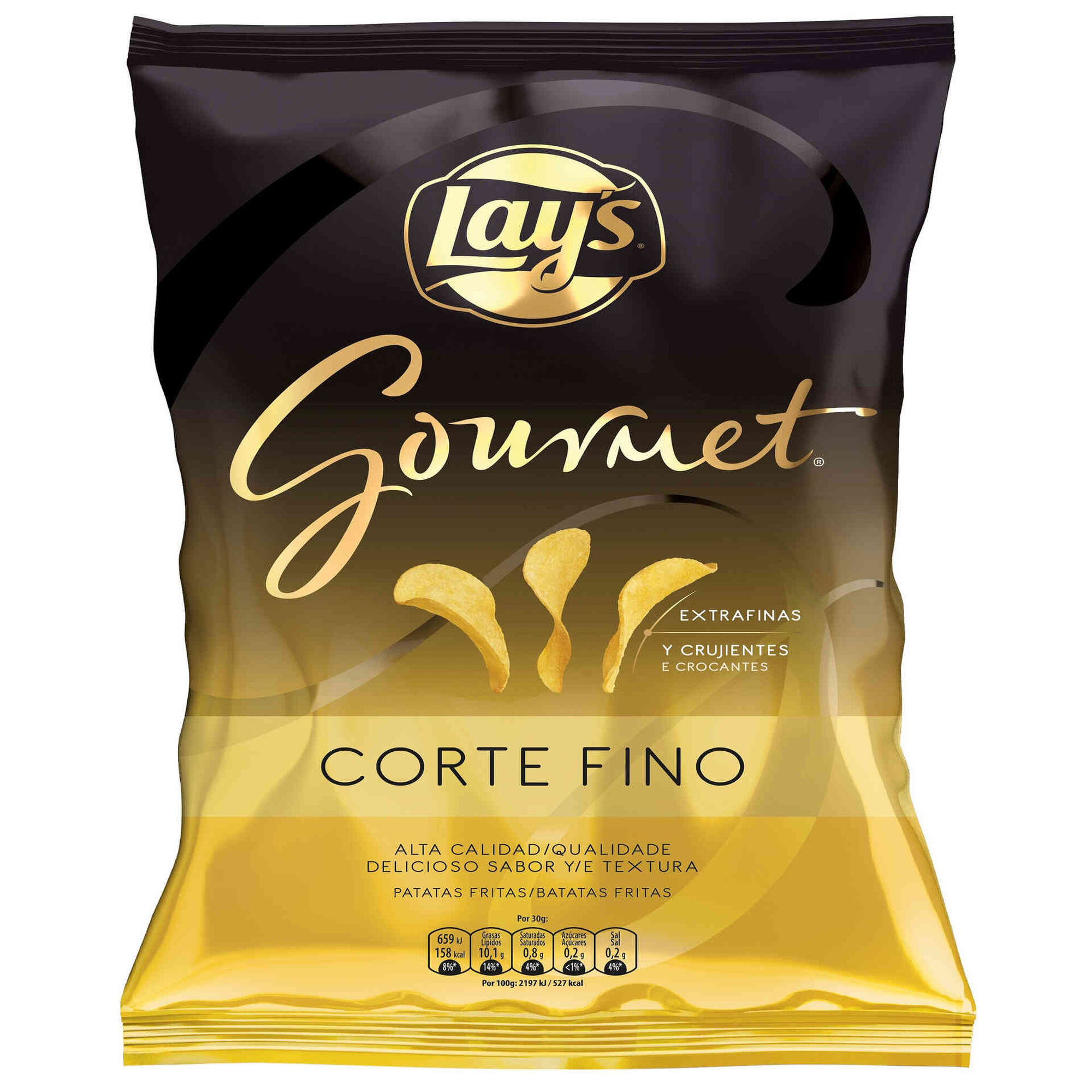 Batata Frita Gourmet Lisa Corte Fino