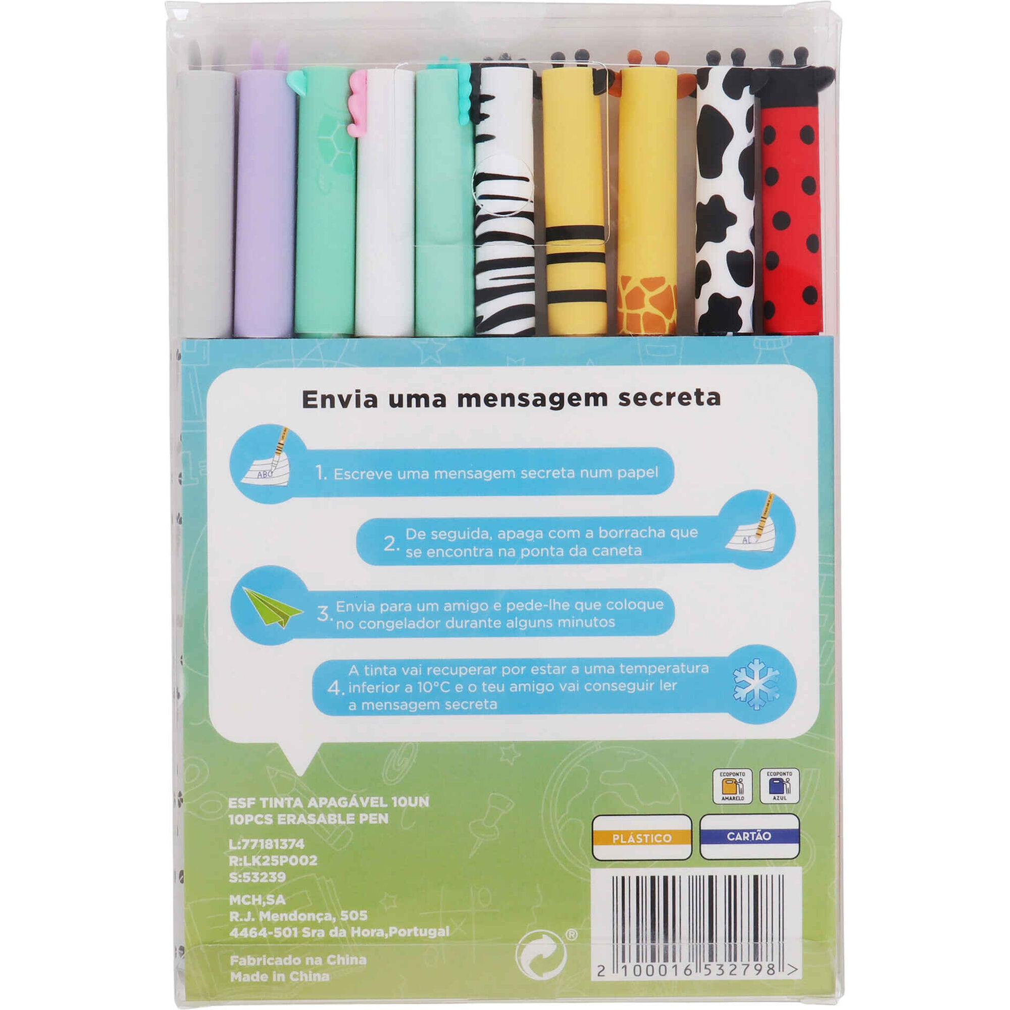 Canetas Apag&aacute;veis (v&aacute;rios modelos)