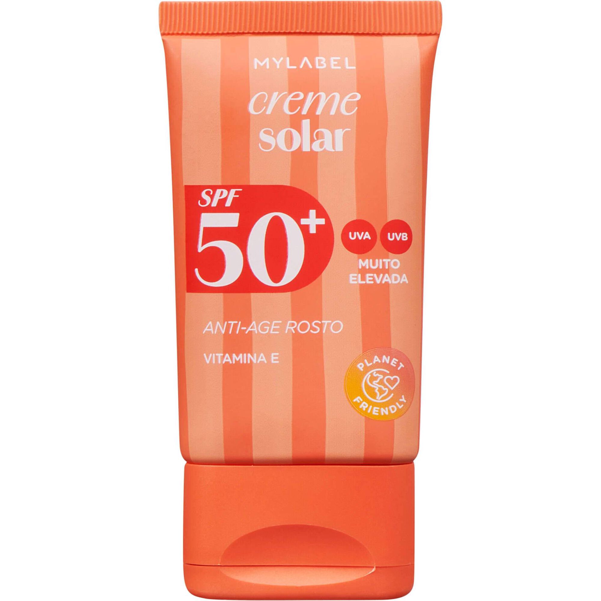 Protetor Solar Rosto Creme Anti-Age FPS 50 MyLabel