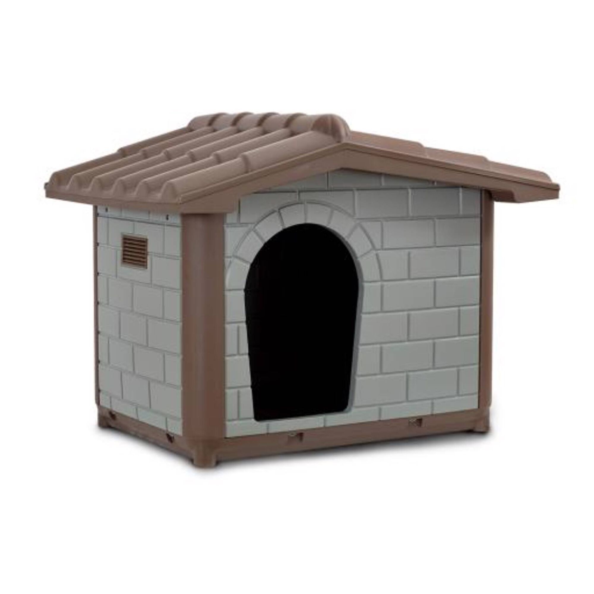 Casota para Cão Ciccia Cinza e Castanho