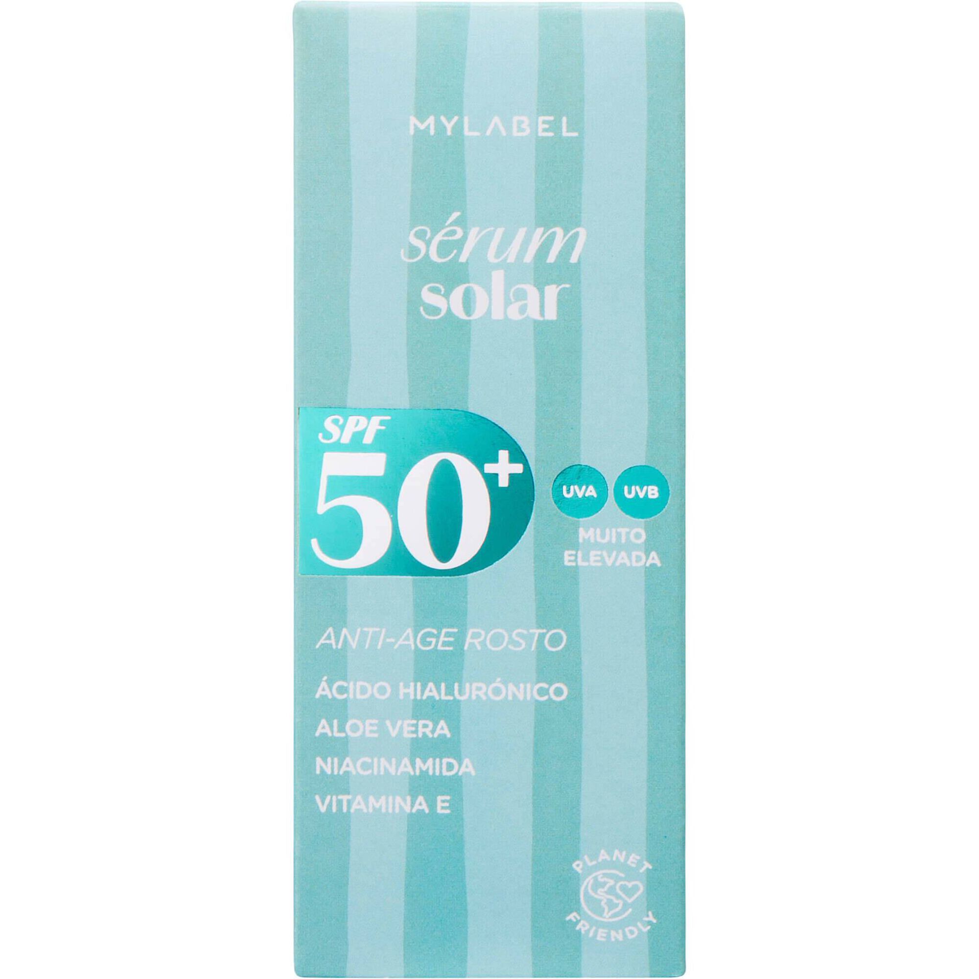 Protetor Solar S&eacute;rum Anti Age FPS 50 MyLabel