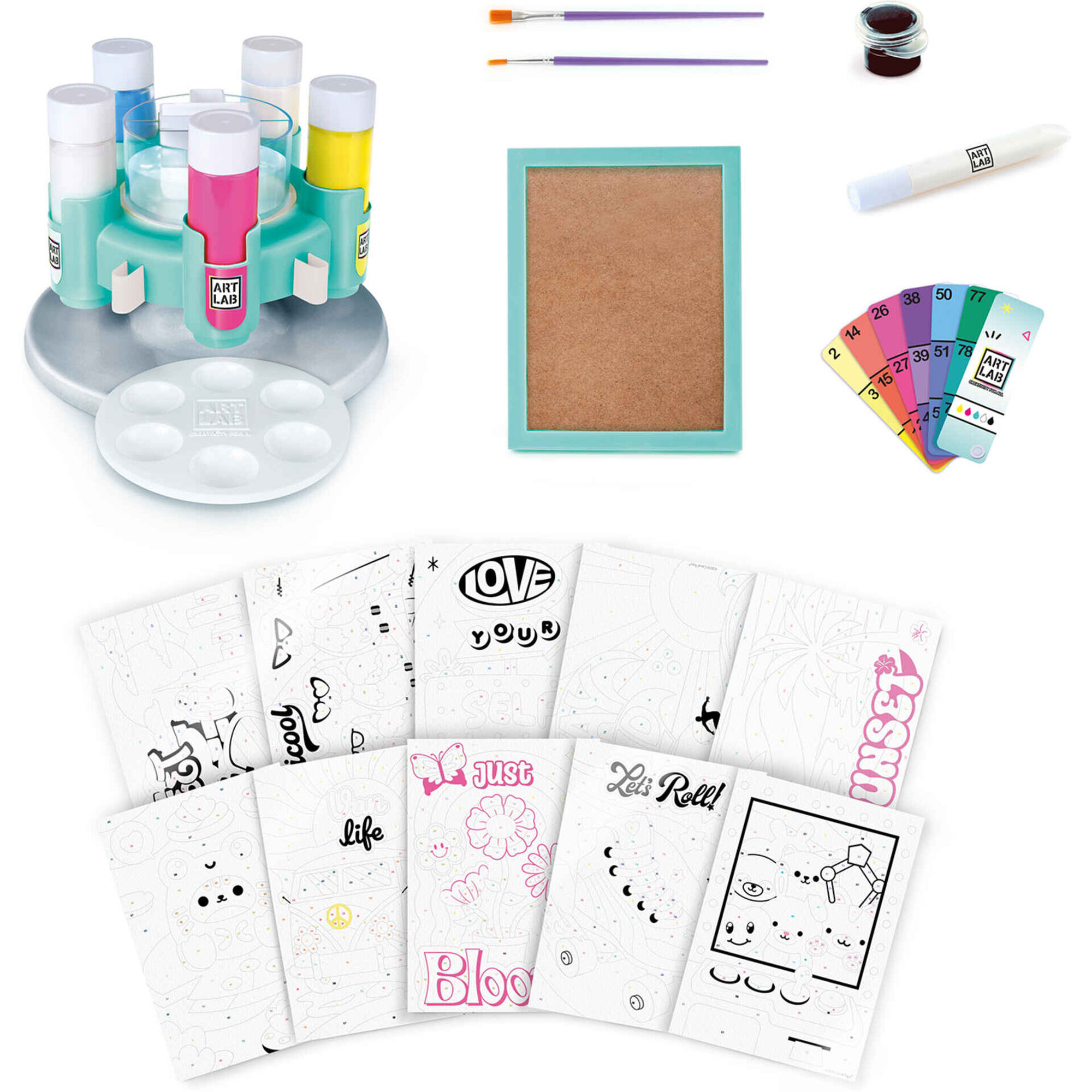 Canal Toys - Kit F&aacute;brica de Tintas Coloridas Art Lab