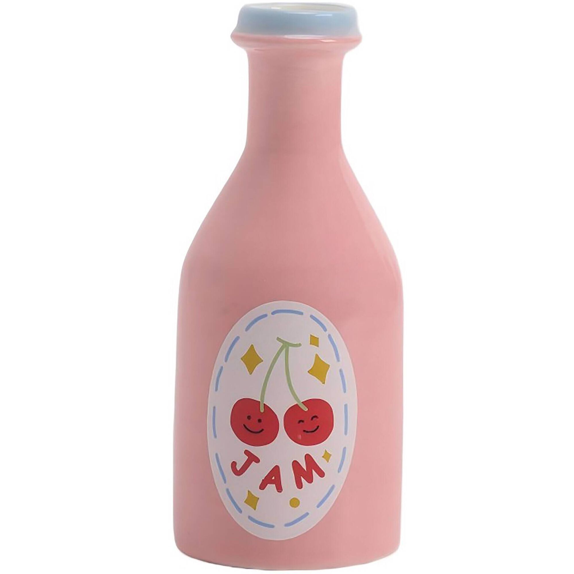 Jarra Garrafa com Cerejas Rosa