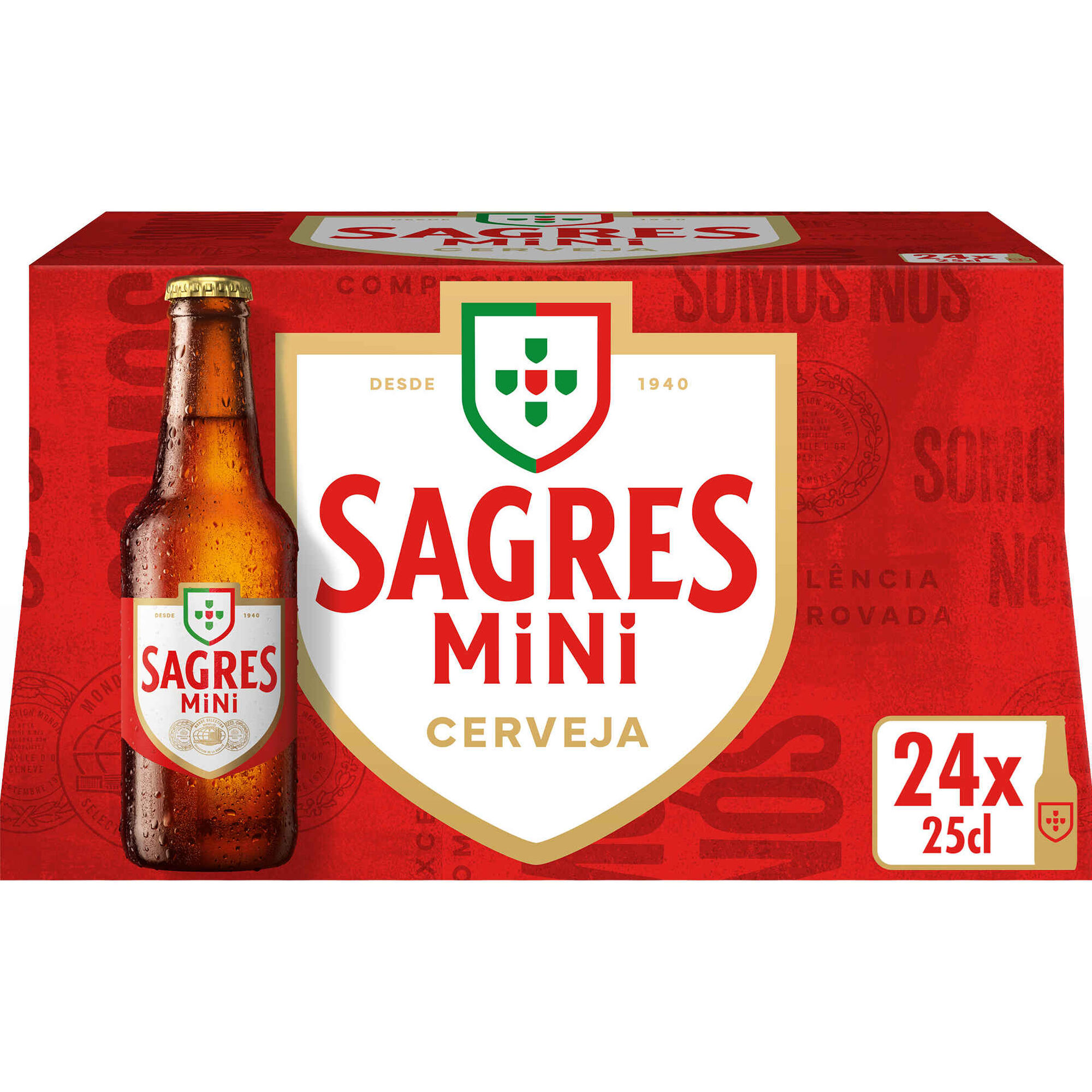 Cerveja com &Aacute;lcool Mini Sagres