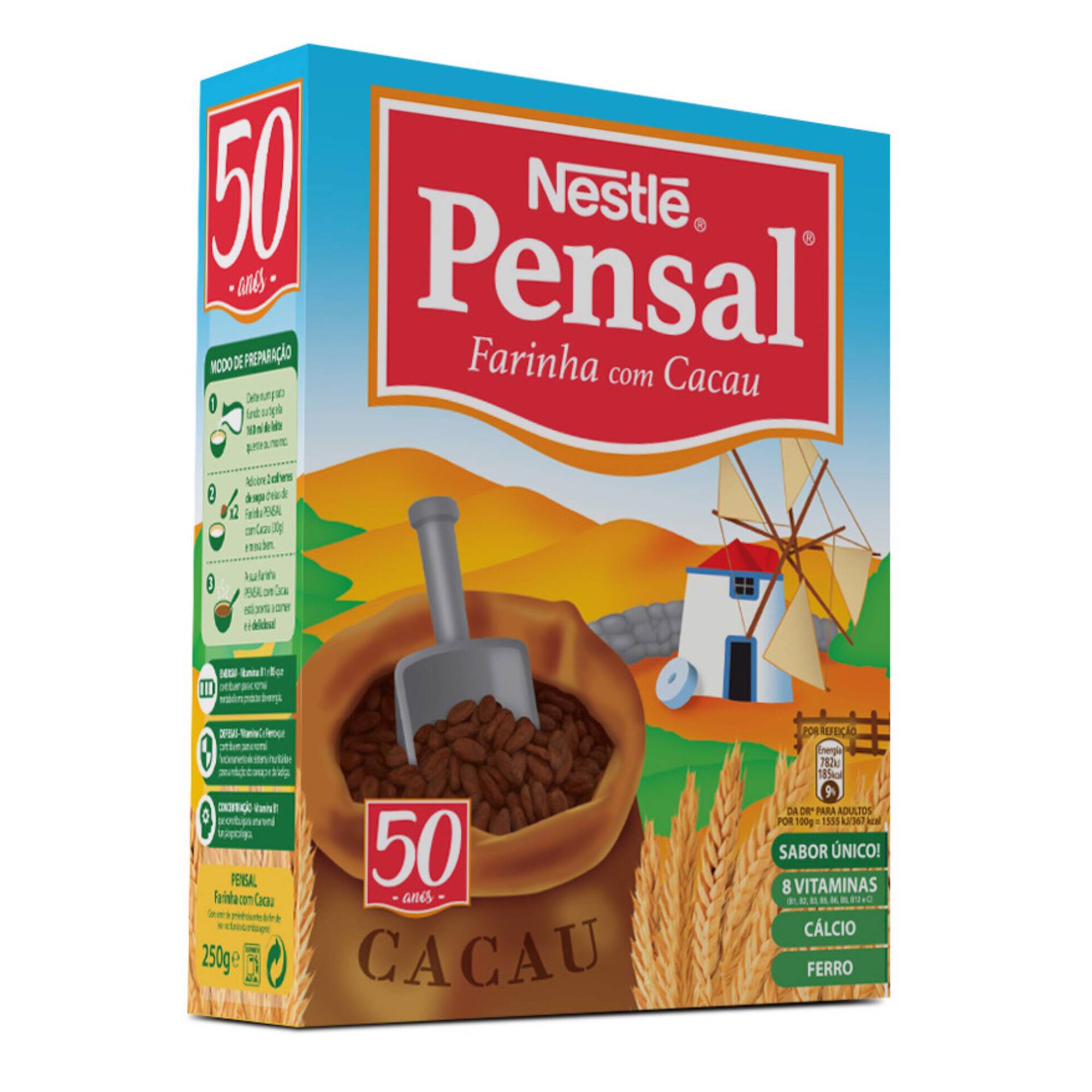 Farinha com Cacau Pensal Farinha com Cacau Pensal