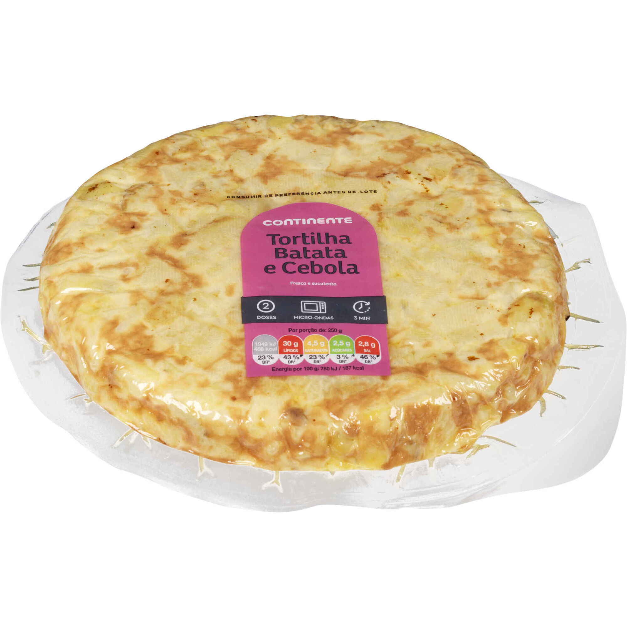 Tortilha de Batata com Cebola