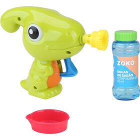 Zoko - Pistola de Bolinhas de Sab&atilde;o Dinossauro (V&aacute;rios Modelos)