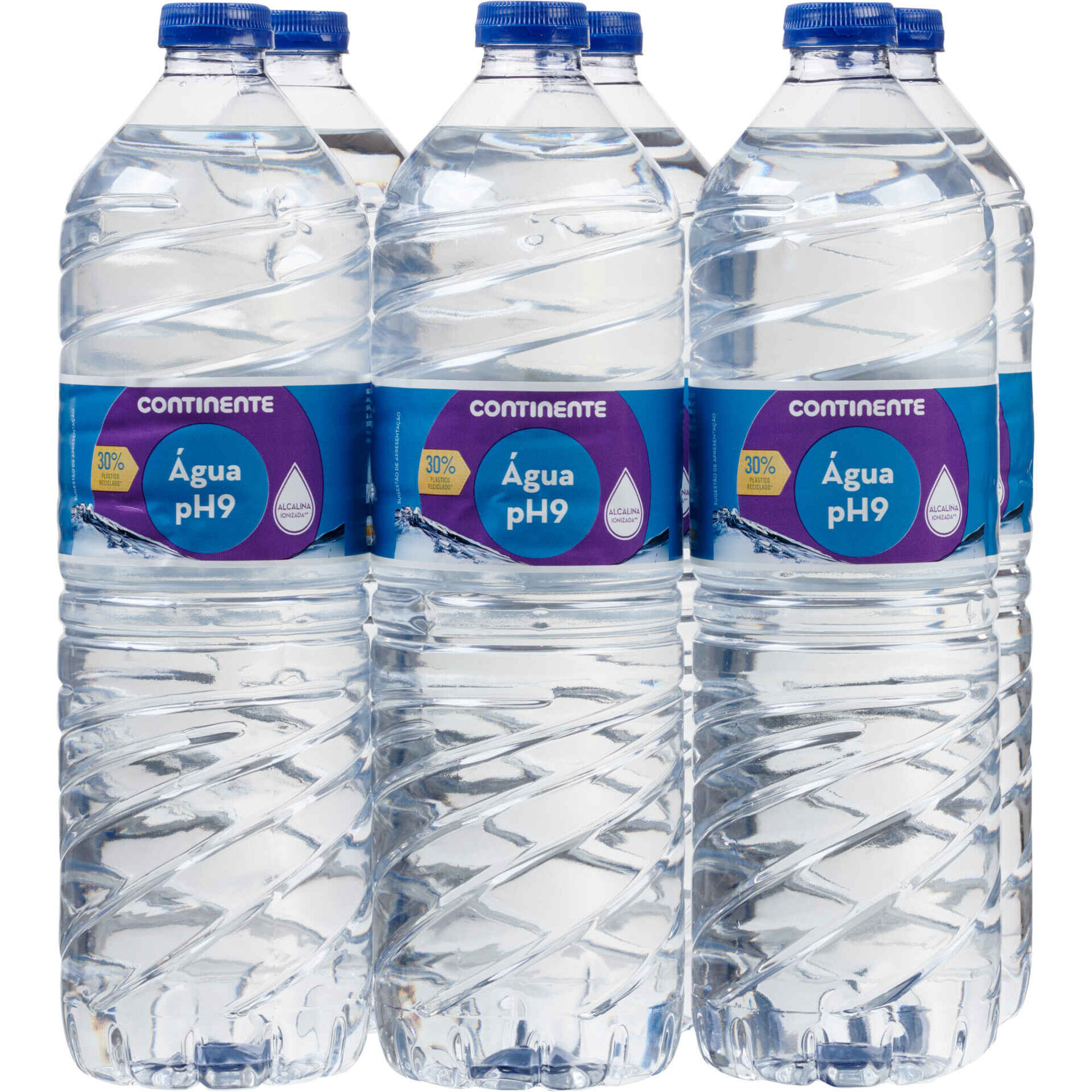 &Aacute;gua sem G&aacute;s Alcalina Continente