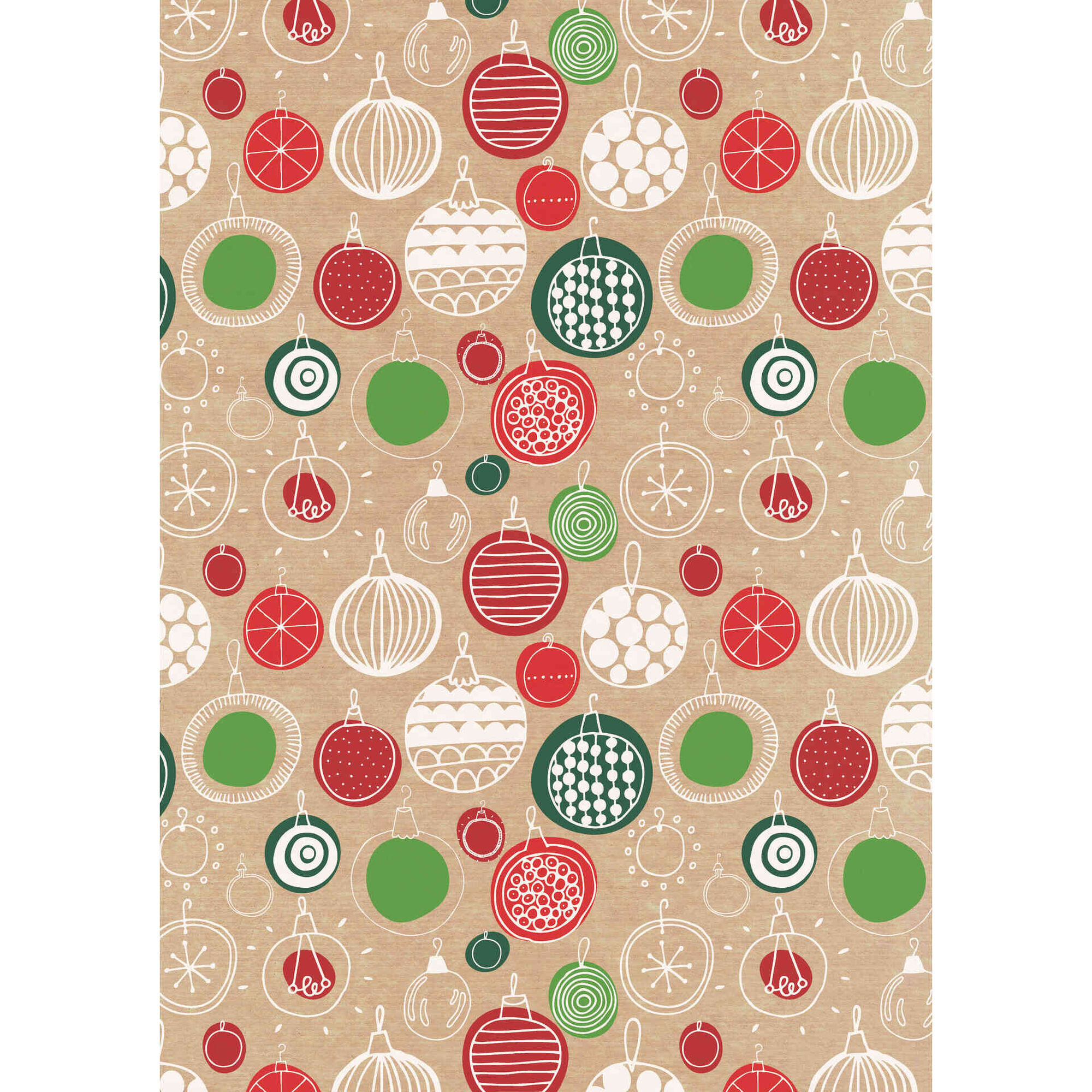 Rolo de Papel de Embrulho Traditional Christmas 50mx70cm