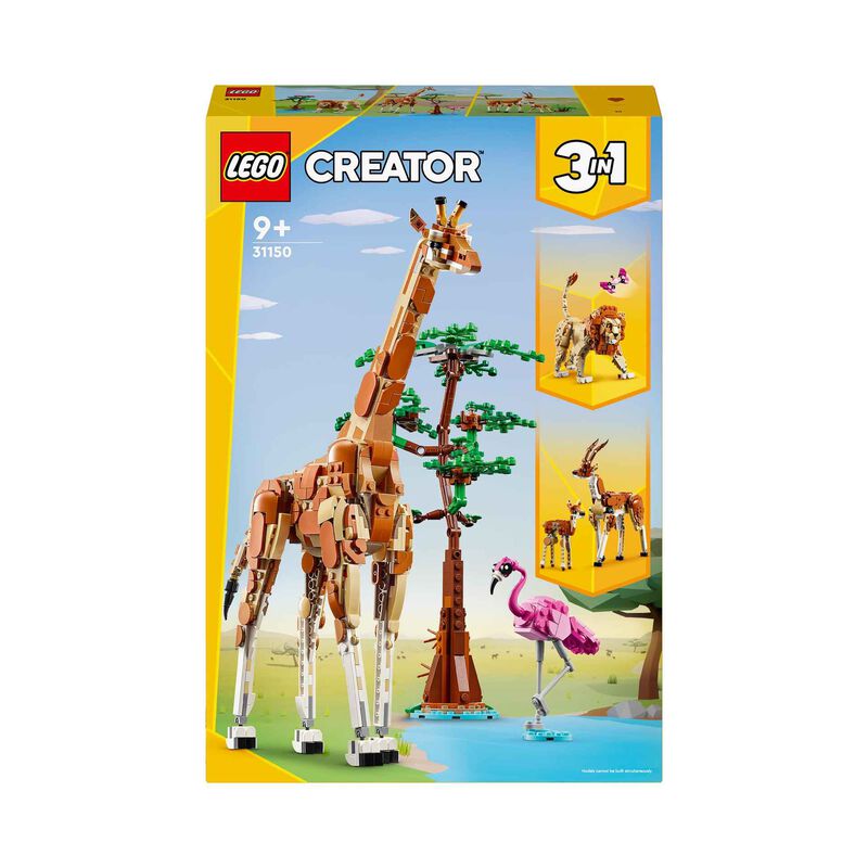 LEGO Creator - Animais Selvagens do Safari - 31150