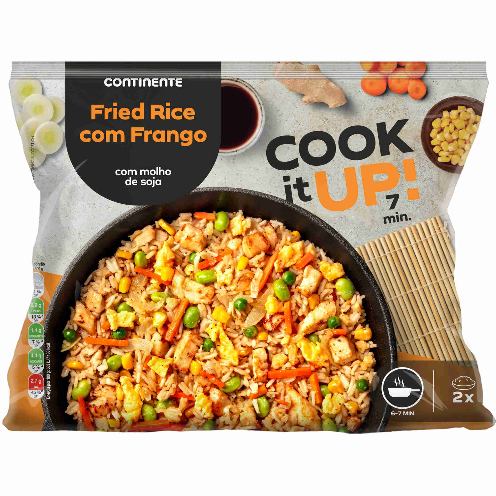 Fried Rice com Frango Continente