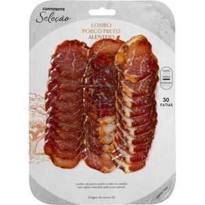 Lombo de Porco Preto Fatiado Continente Seleção